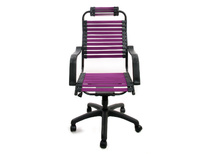 Fauteuil de bureau design Elastique Violet Stardust V1