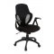 Fauteuil de bureau design noir KIRBY