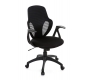 Fauteuil de bureau design noir KIRBY