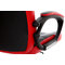 Fauteuil de bureau design rouge et noir LORENZO