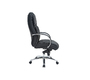 Fauteuil de bureau / direction en cuir noir Donatello
