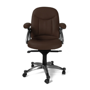 Fauteuil de bureau ENZO - coloris chocolat image 1