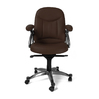 Fauteuil de bureau ENZO - coloris chocolat image pub1