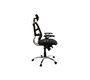 Fauteuil de bureau ergonomique gris anthracite et blanc UP TO YOU