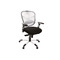 Fauteuil de bureau ergonomique noir et orange UP TO YOU