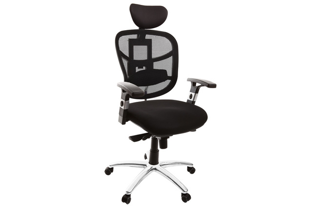 Fauteuil de bureau ergonomique noir UP TO YOU