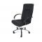 Fauteuil de bureau LEONARDO noir - cuir