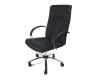 Fauteuil de bureau LEONARDO noir - cuir