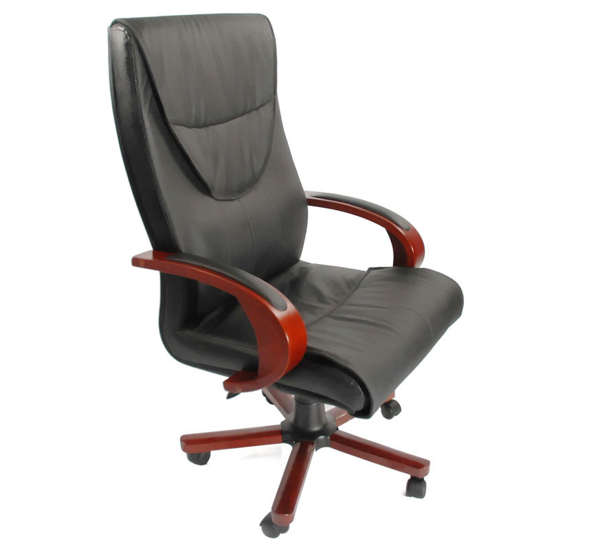 Fauteuil de bureau MICHELANGELO - cuir image 1