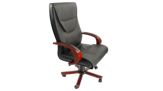 Fauteuil de bureau MICHELANGELO - cuir image 1