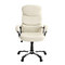 Fauteuil de bureau pliable cr&egrave;me GALLIEN