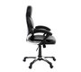 Fauteuil de bureau pliable noir GALLIEN