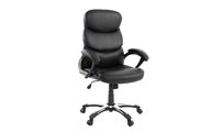 Fauteuil de bureau pliable noir GALLIEN