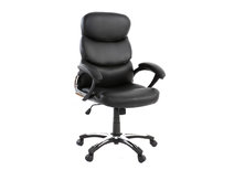 Fauteuil de bureau pliable noir GALLIEN