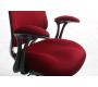 Fauteuil de bureau Tissu Maille Bordeaux Leni V1