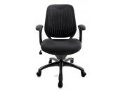Fauteuil de bureau Tissu Maille Gris Leni V1