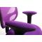 Fauteuil de bureau Tissu Maille Violet Cory
