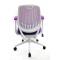 Fauteuil de bureau Tissu Maille Violet Leni V2