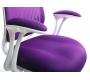 Fauteuil de bureau Tissu Maille Violet Leni V2