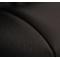 Fauteuil de bureau VENUSIA noir - accoudoirs bois
