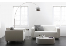 Fauteuil design blanc CAPRI