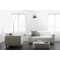 Fauteuil design blanc CAPRI