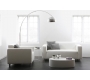 Fauteuil design blanc CAPRI