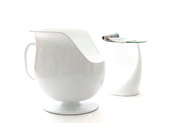 Fauteuil design blanc CUP