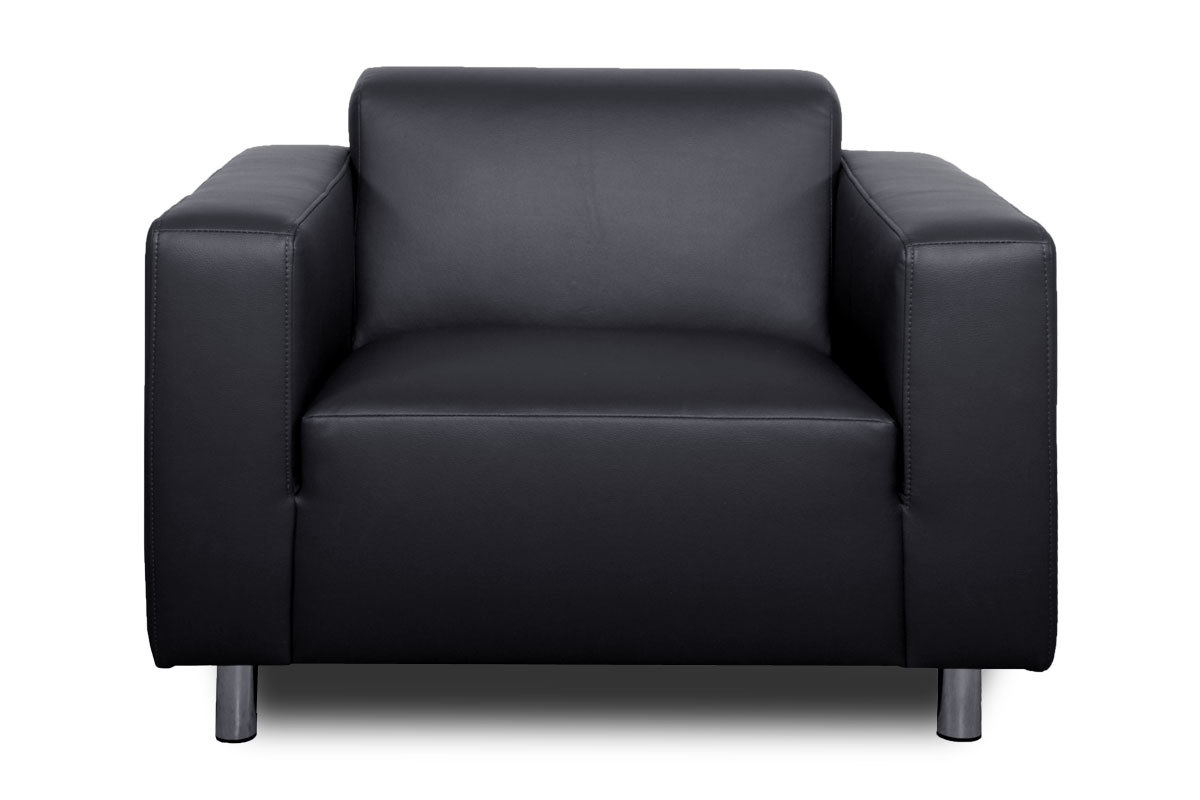 Fauteuil design noir CAPRI