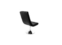 Fauteuil design noir SCOTT