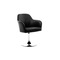Fauteuil design noir TORY