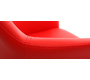 Fauteuil design rouge TORY