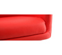 Fauteuil design rouge TORY