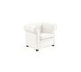 Fauteuil enfant blanc -  BABY CHESTERFIELD