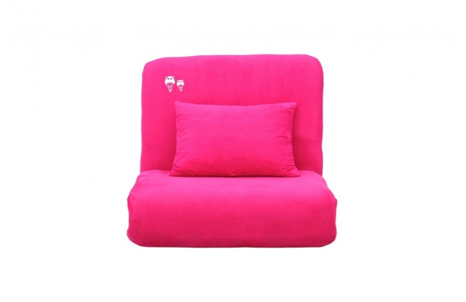 Fauteuil enfant convertible rose MARCHANDE