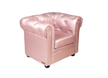 Fauteuil enfant nacr&eacute;  -  BABY CHESTERFIELD