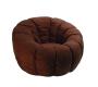 Fauteuil flower coloris Marron image 2