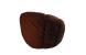 Fauteuil flower coloris Marron image 5