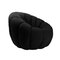 Fauteuil Flower coloris noir