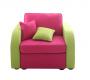 Fauteuil moderne rose & anis UP TO YOU