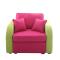 Fauteuil moderne rose & anis UP TO YOU