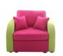 Fauteuil moderne rose & anis UP TO YOU