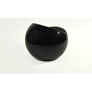 Fauteuil / pouf design noir COMFY BALL image pub1