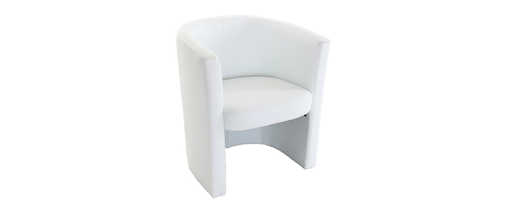 Fauteuil PRETTY blanc image 1