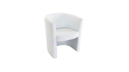 Fauteuil PRETTY blanc image 1