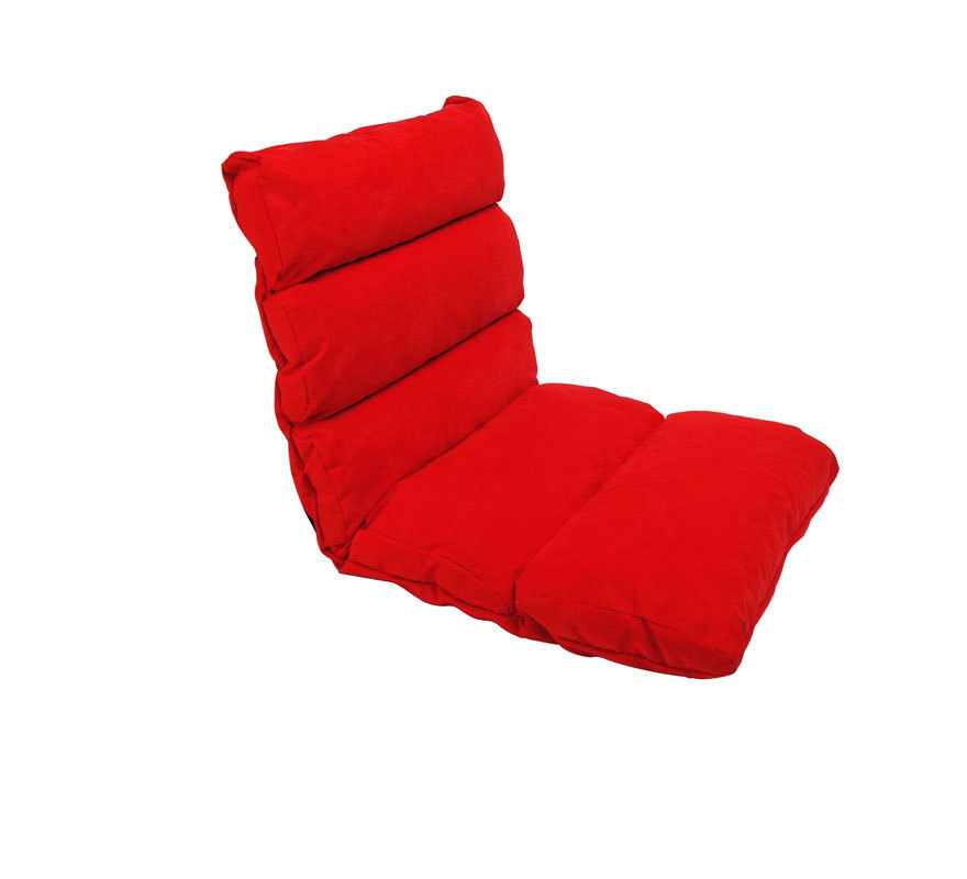 Fauteuil relax Easy Clic coloris rouge image 1