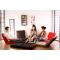 Fauteuil relax Easy Clic coloris rouge
