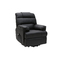 Fauteuil relax &eacute;lectrique releveur noir PHOEBE