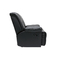 Fauteuil relax noir manuel Ross