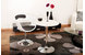 Fauteuil / si&egrave;ge blanc et noir GROOVY  image 3